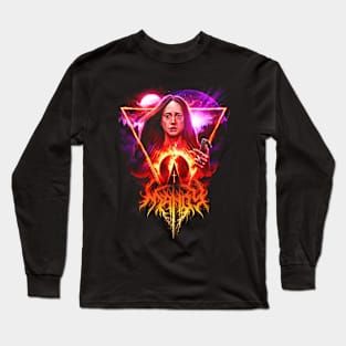 Women Fire And New Woman Long Sleeve T-Shirt